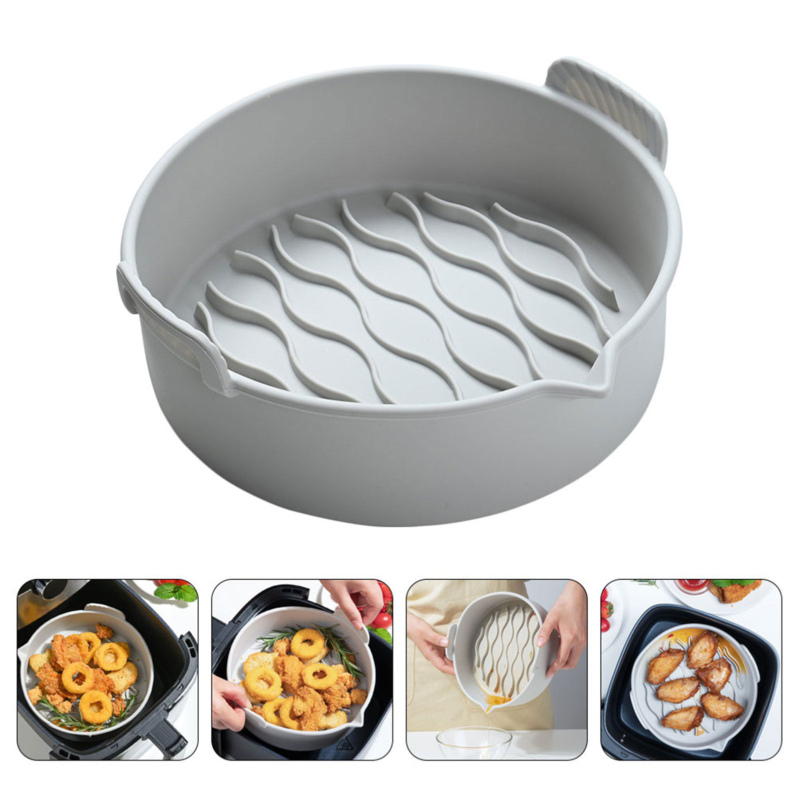 Air Fryer - Rivestimento in silicone per friggitrice ad
