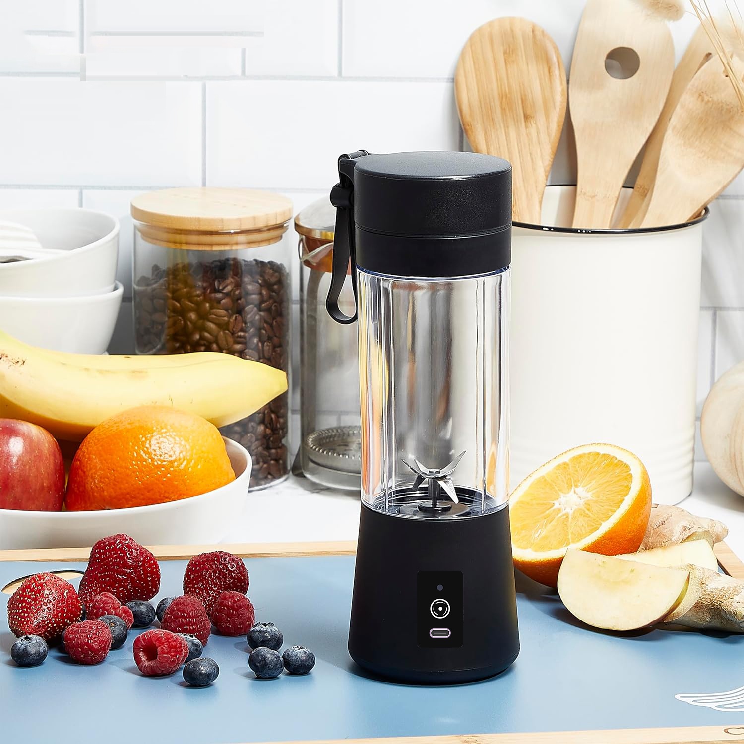 Kitchen Appliances In - Frullatore Portatile Ricaricabile USB da 380ml