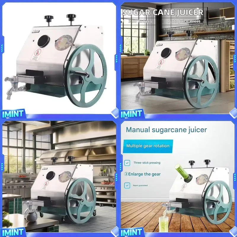 Juicer - Spremiagrumi Manuale per Canna da Zucchero,