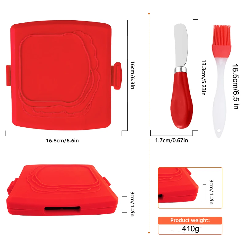 Set da 3 tostapane per sandwic - Toaster recensione e prezzo