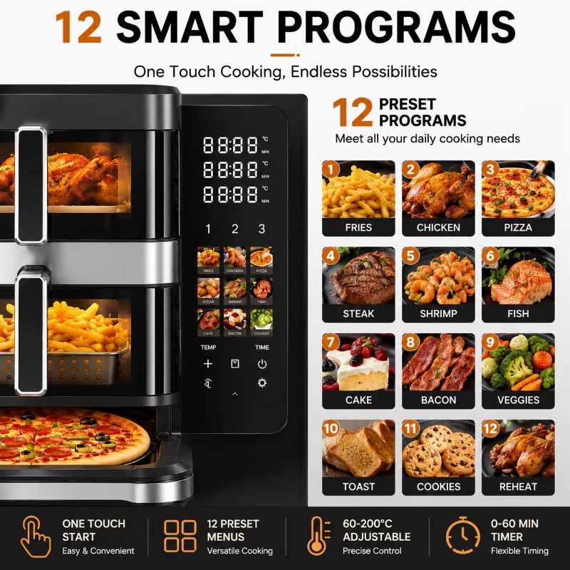 Friggitrice ad aria elettrica, - Air Fryer recensione e prezzo
