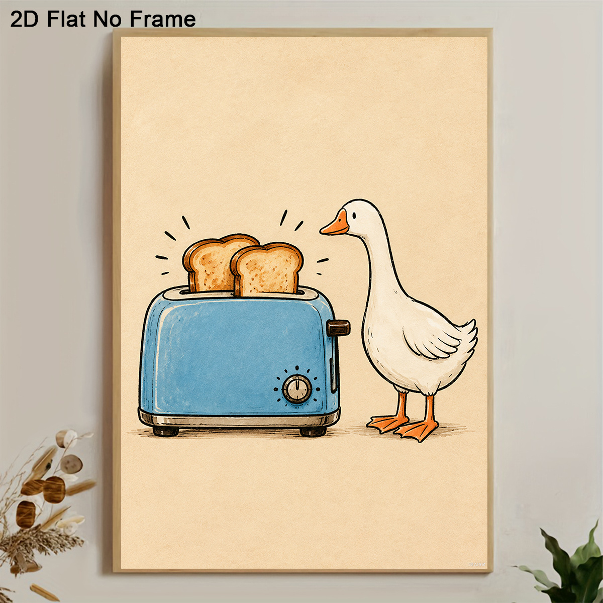 2D, 2D, 1 pezzo, poster su tel - Toaster recensione e prezzo