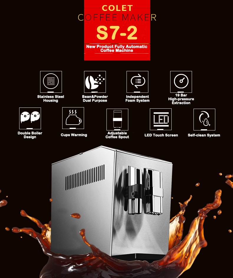 Nuovo Prodotto S7-2 Macchina p - Coffee Maker recensione e prezzo