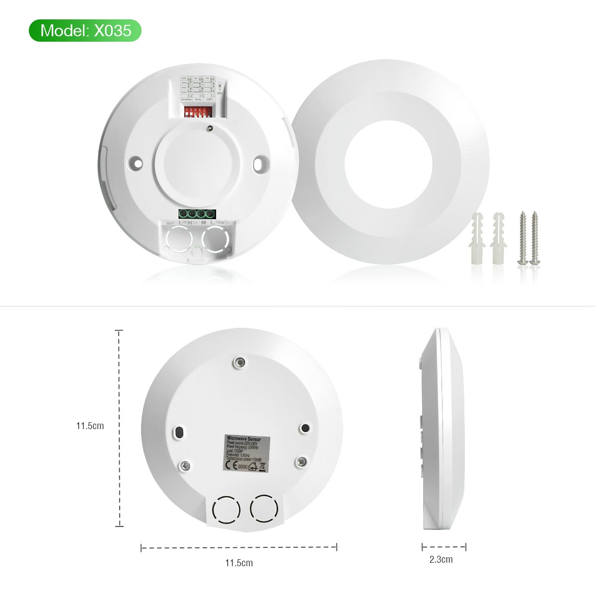 Sensky, interruttore per luci  - Microwave Oven recensione e prezzo