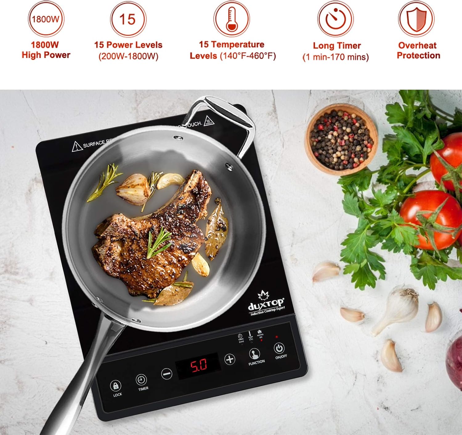 Piano Cottura a Induzione Port - Induction Cooktop Portable recensione e prezzo